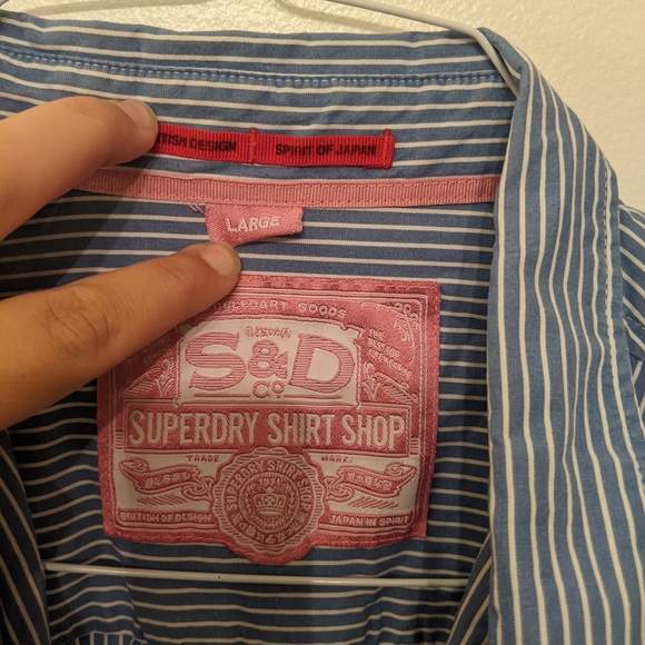 Superdry Striped button down - Picture 8 of 8